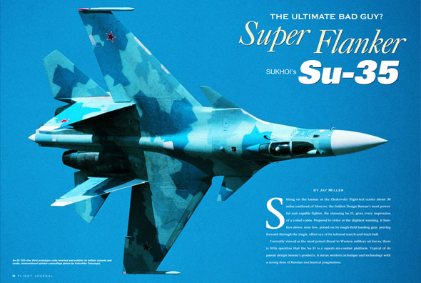 Super Flanker: Russia's SU-35 - Flight Journal